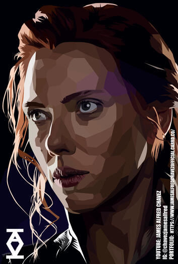 PROJECT MARVEL : VECTOR ART (BLACK WIDOW) #5
